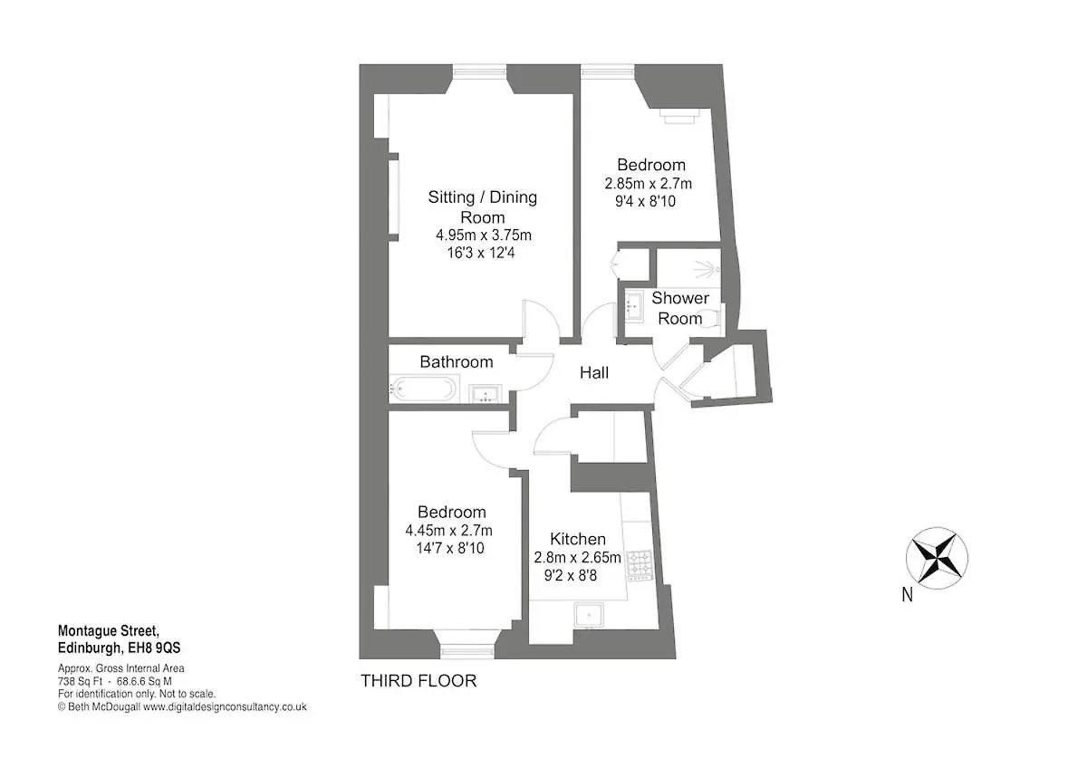 Edinburgh City Centre Flat Close to Arthur's Seat Apartment